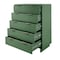 Manhattan Comfort Granville 45.27 Tall Dresser in Sage Green DR-5023 - alternate 6